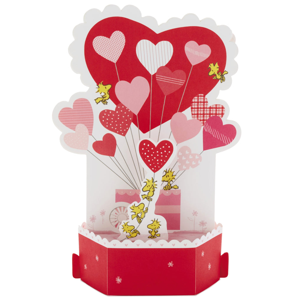 Paper Wonder Musical Peanuts Pop Up Valentines Day Card (Plays Linus and Lucy)