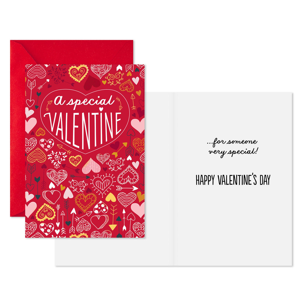 Valentines Day Cards Assortment for Kids, Be Happy (8 Valentine's Day Cards with Envelopes)