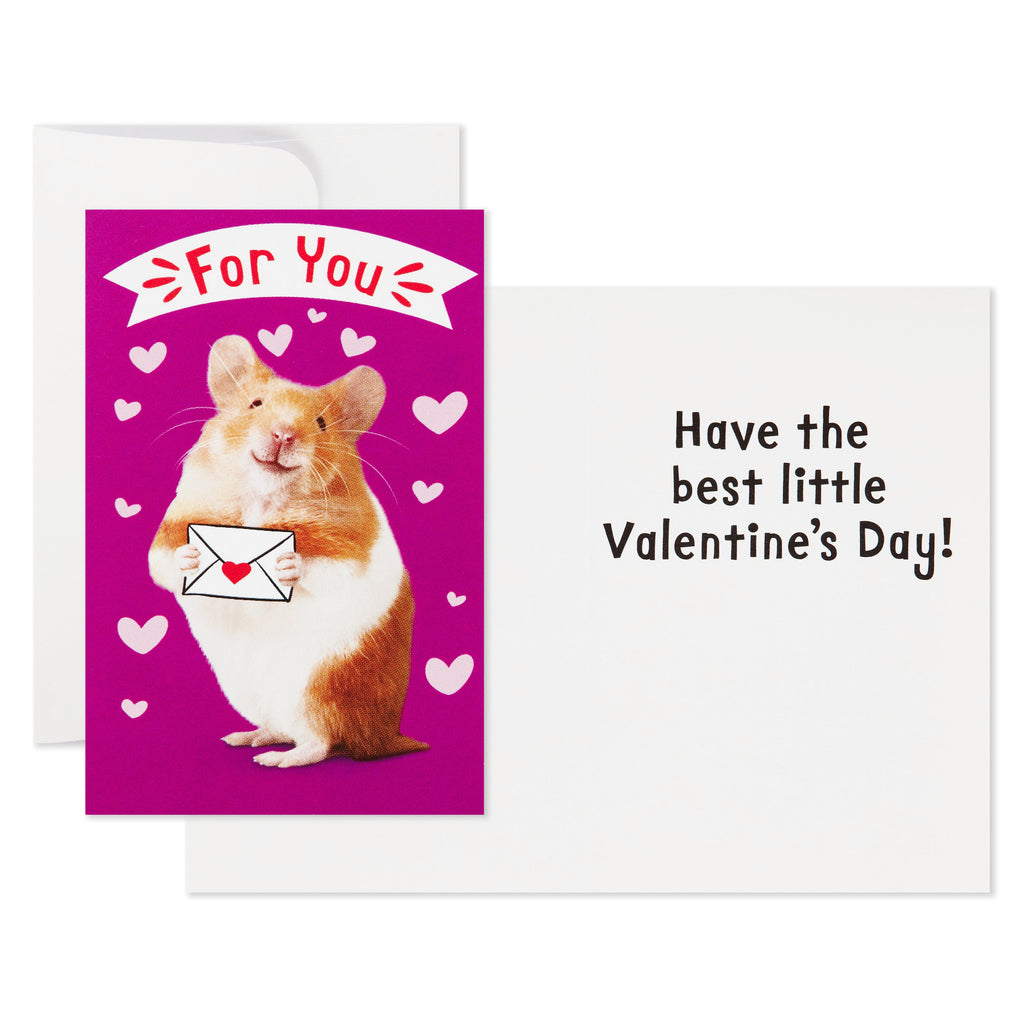 Assorted Valentines Day Cards for Kids, Happy Heart Day (24 Valentine's Day Cards with Envelopes)