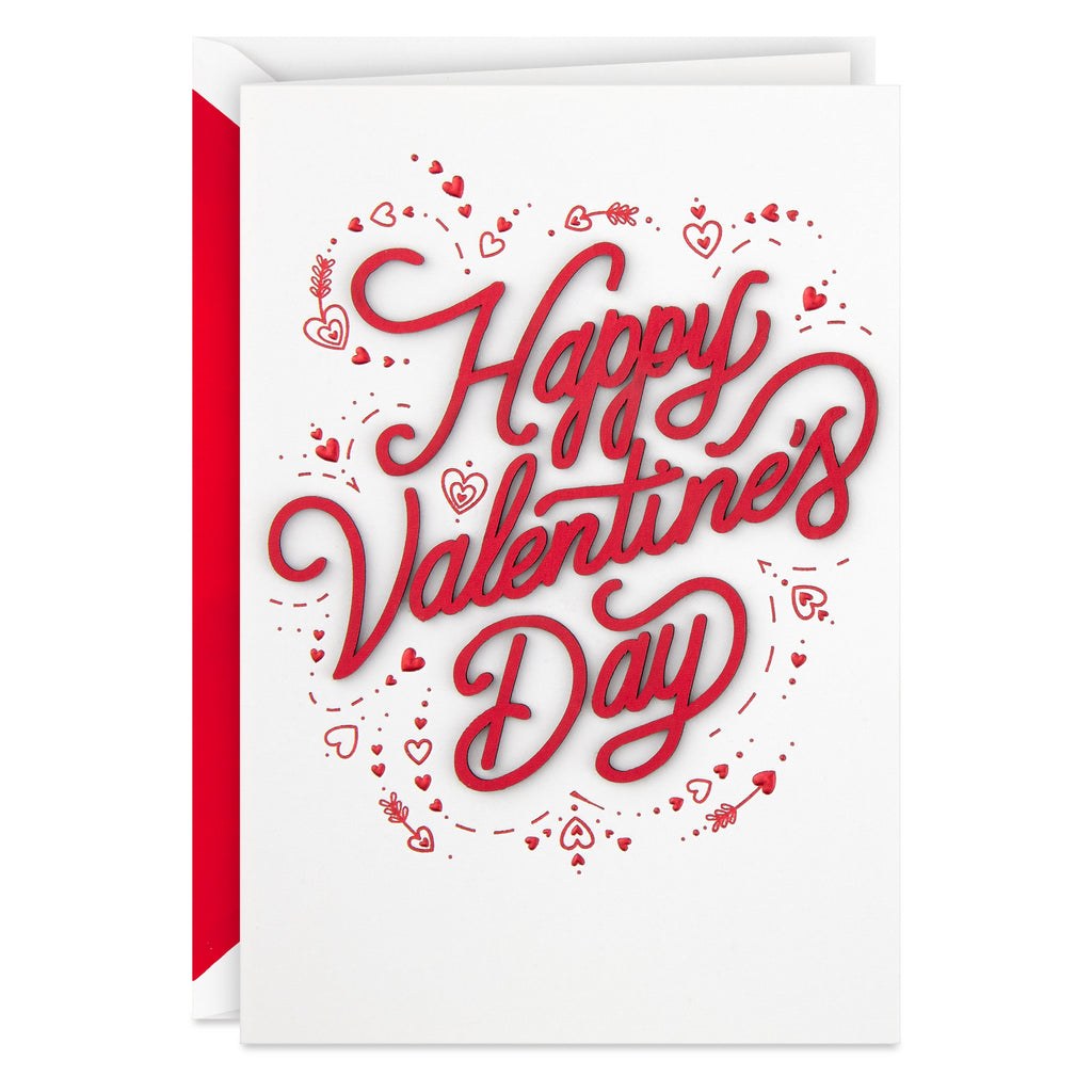 Signature Valentines Day Card (Happy Heart)