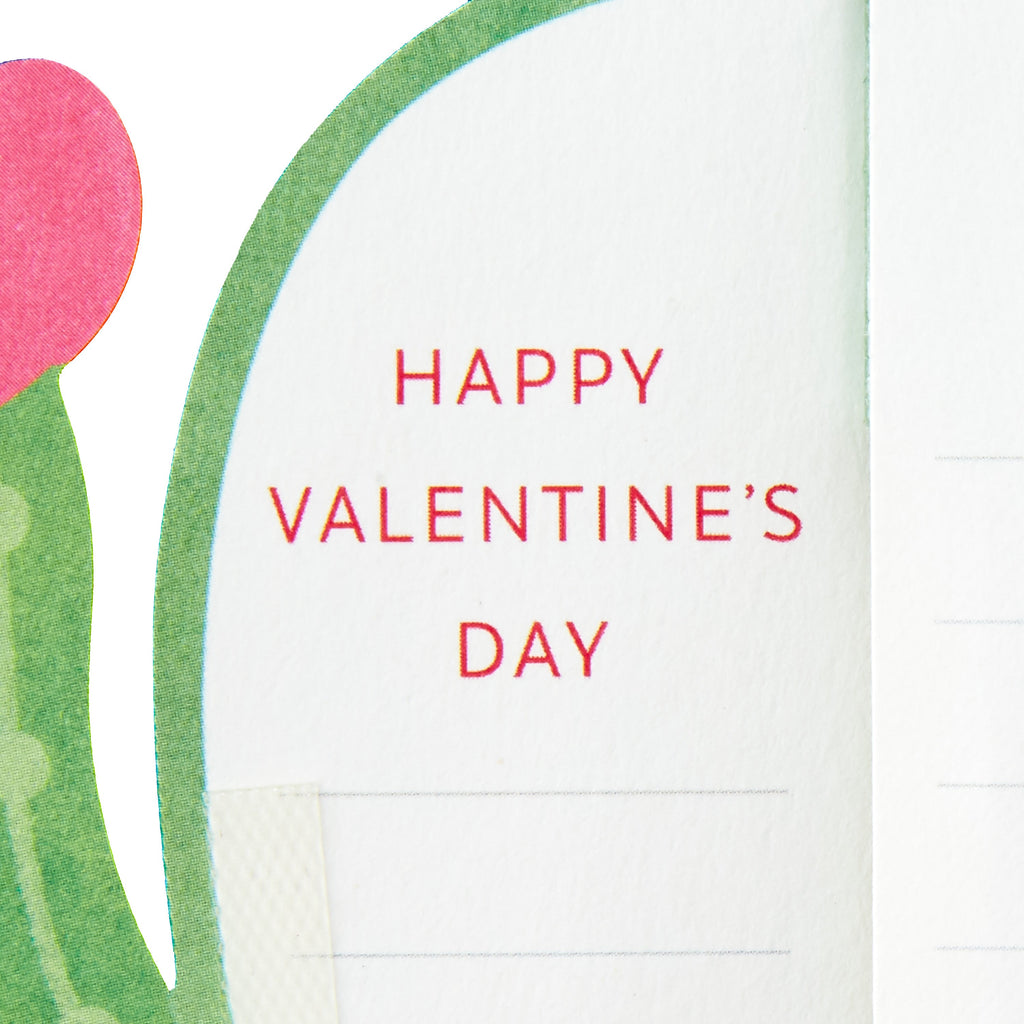 Paper Wonder Pop Up Valentines Day Card (Cactus)
