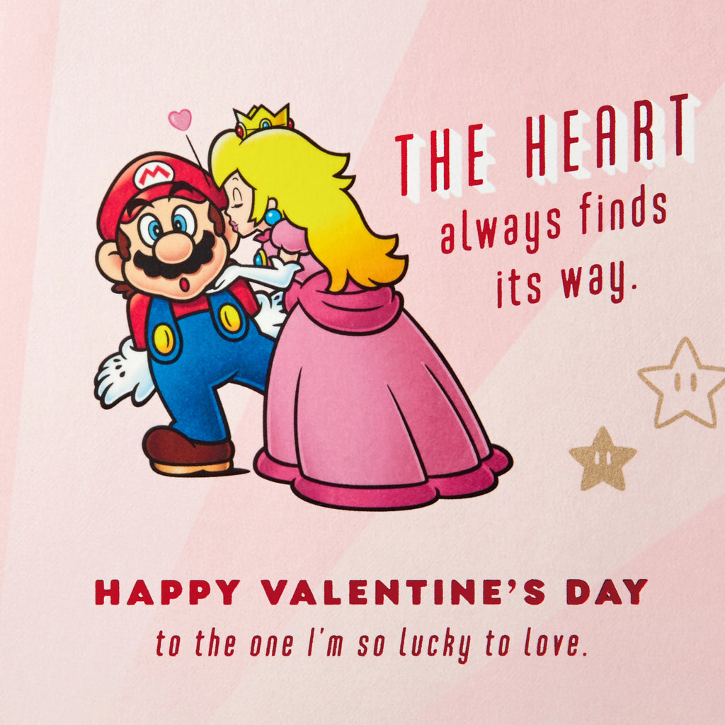 Nintendo Super Mario Valentine's Day Card for Significant Other