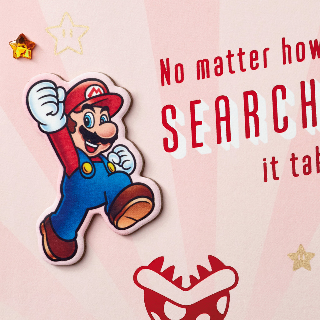 Nintendo Super Mario Valentine's Day Card for Significant Other