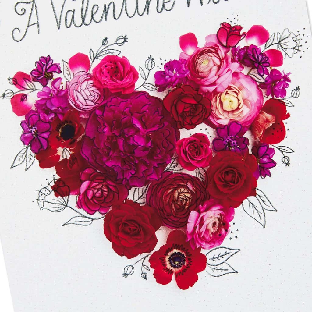 Hallmark Pack of Valentines Day Cards, Valentine Wish (10 Valentine's Day Cards with Envelopes)