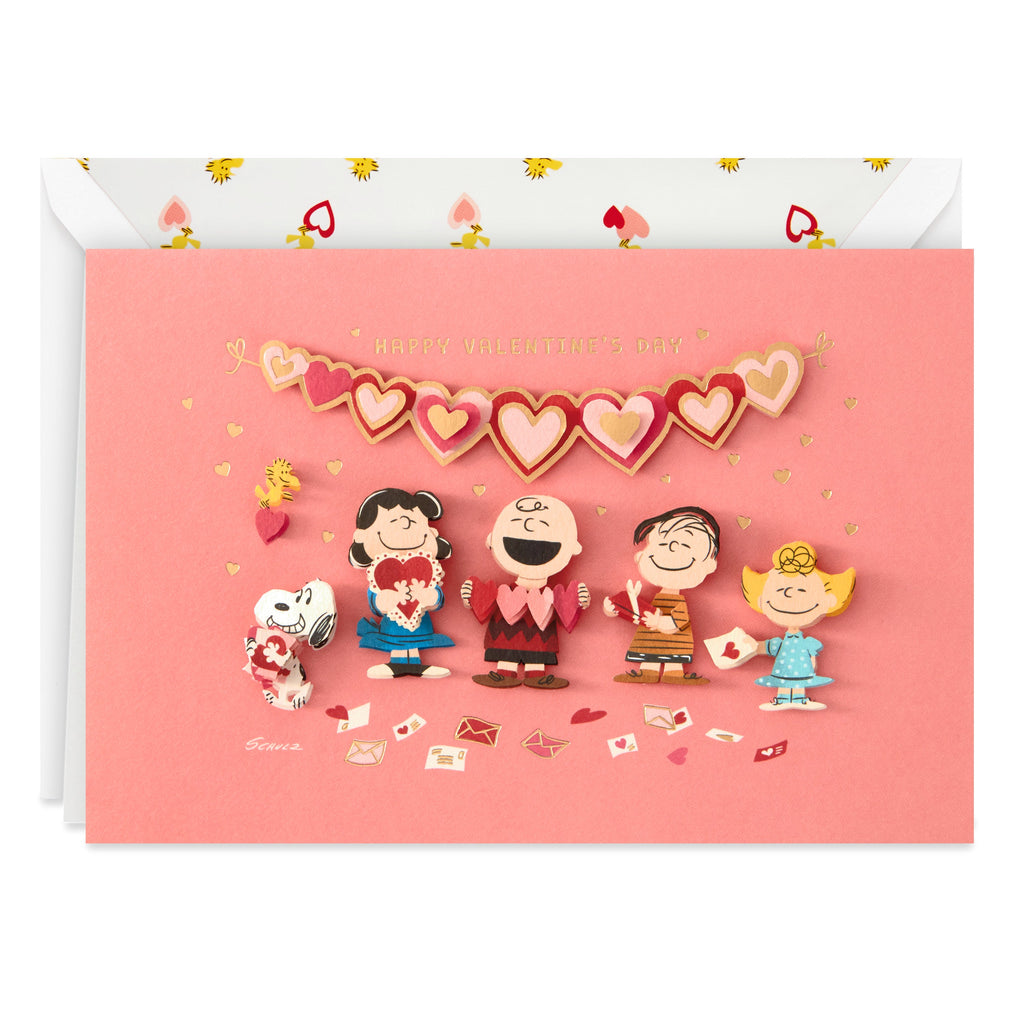 Signature Peanuts Valentines Day Card (Handmade Valentines)